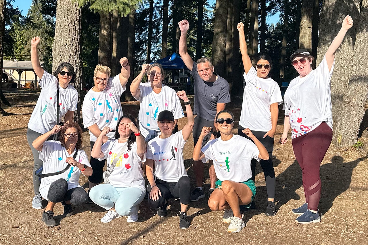 Macs II Agencies Community Charity Terry Fox Foundation Run