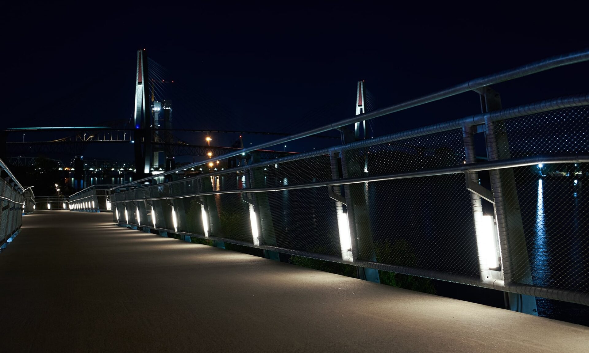 Macs II Agencies Westminster Pier Park Pedestrian Bridge BC 1