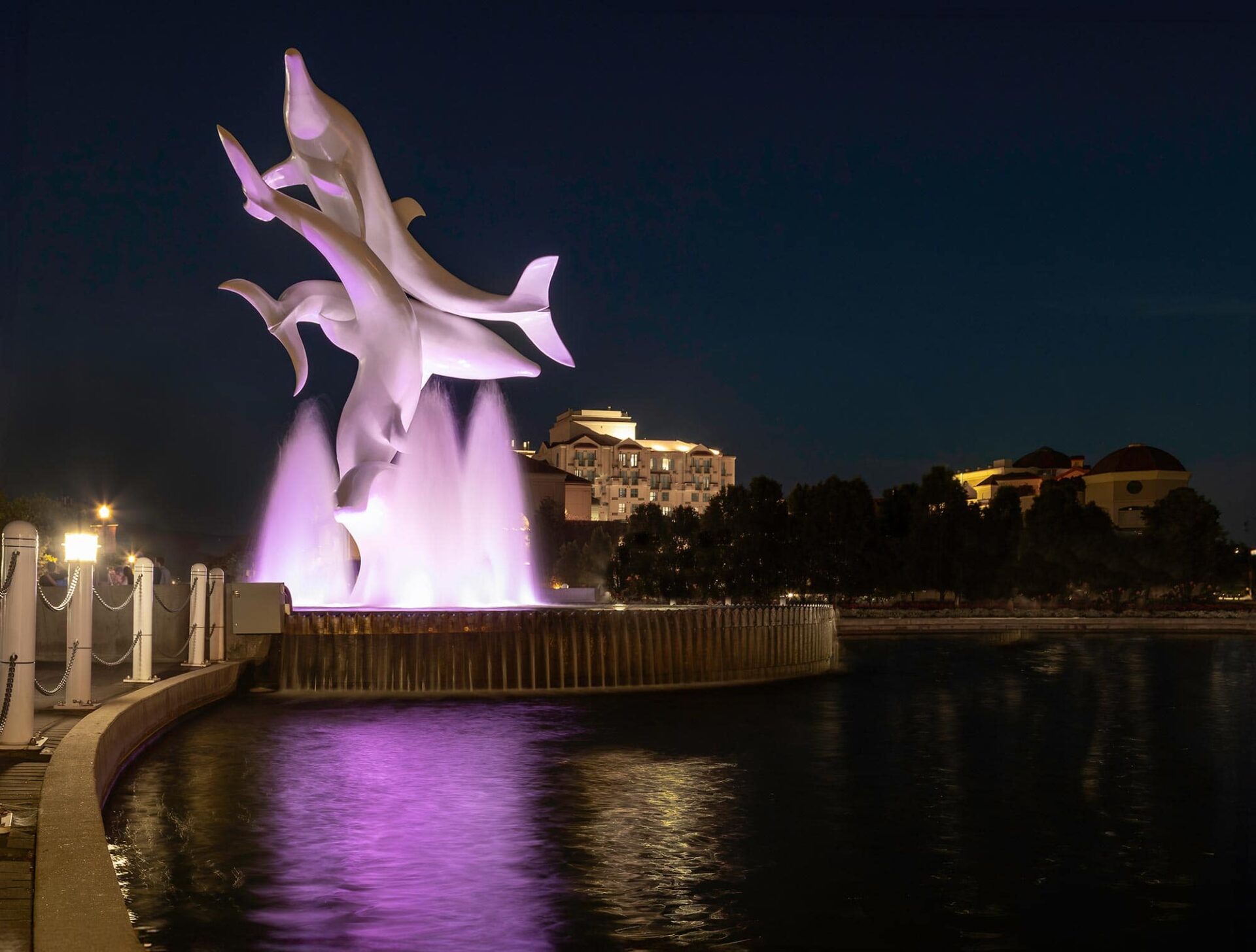 Rhapsody Dolphins Statue Kelowna BC 6