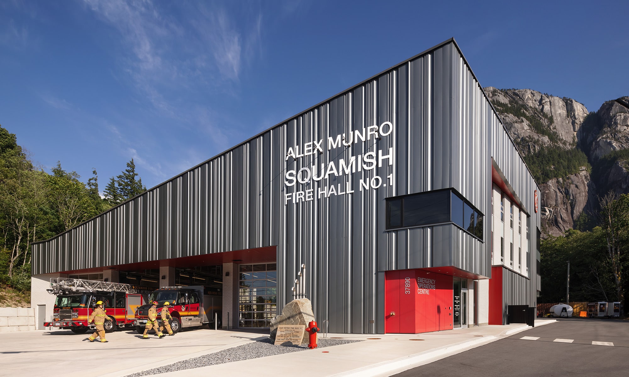 Squamish Fire Hall Vancouver BC Header