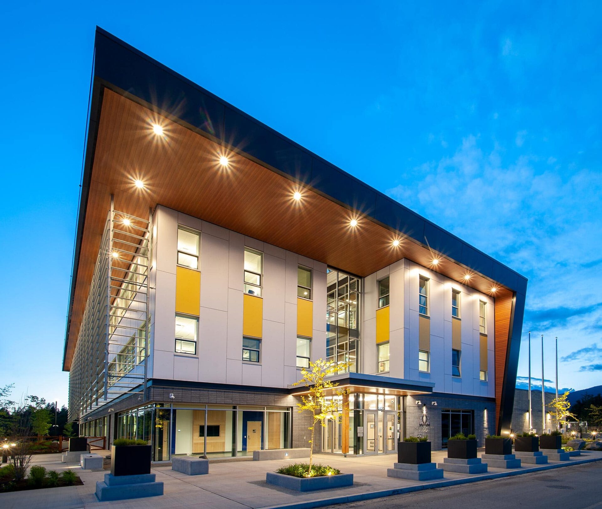 North Cowichan Duncan RCMP Civic Building BC