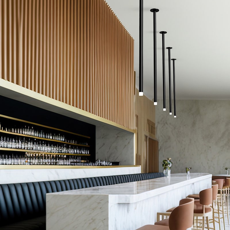 Shop Interior Design Lighting Collection - Cylinder