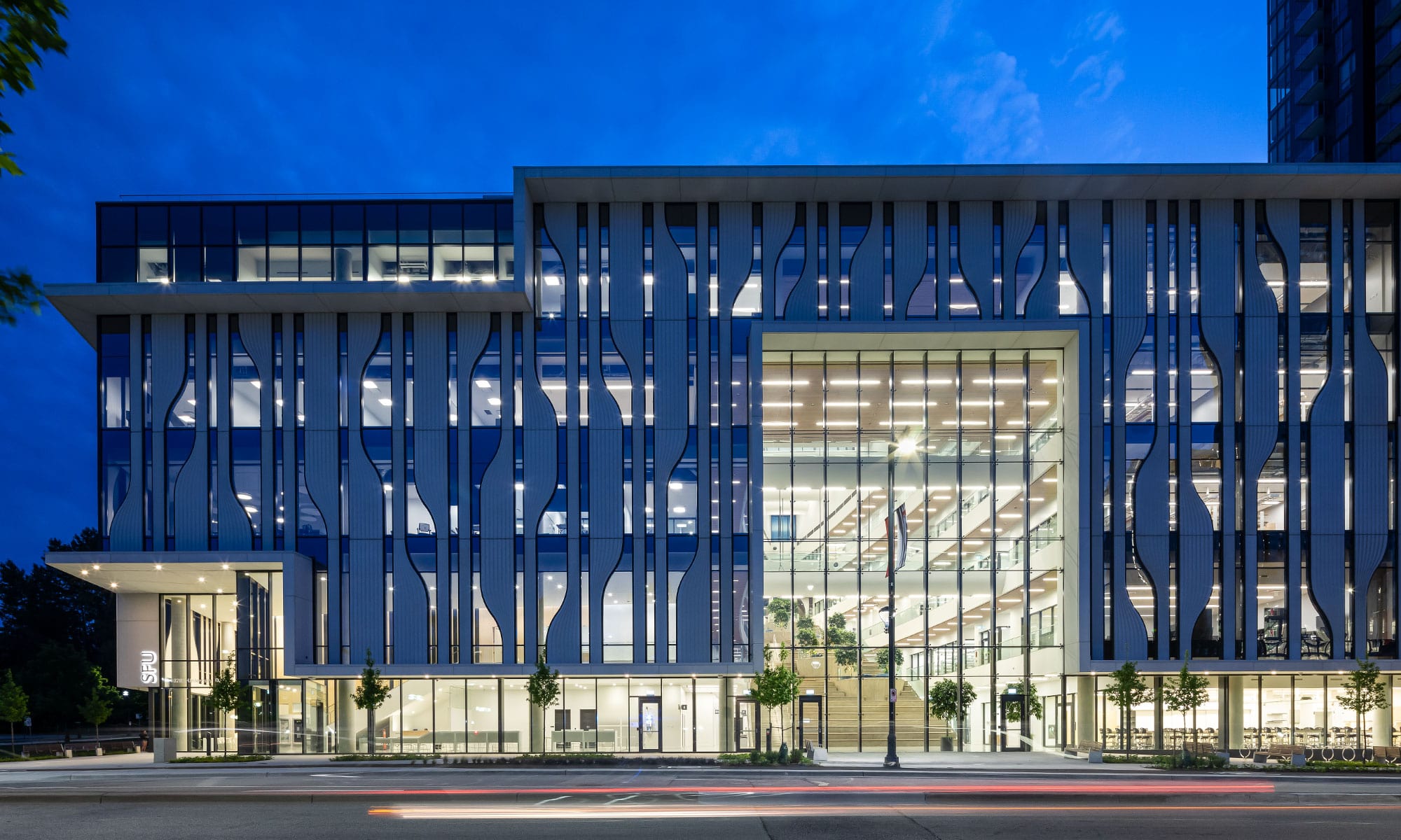 SFU Simon Fraser University - Energy Engineering Building - Surrey BC - Header