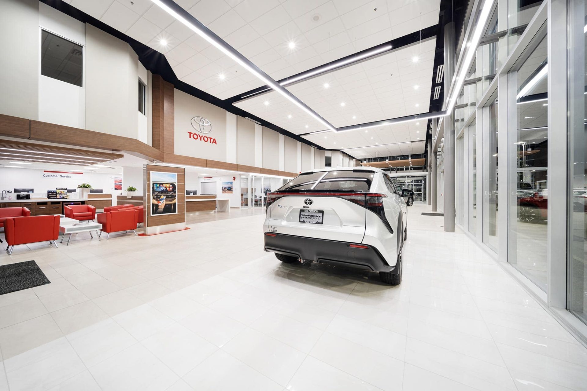 Jim Pattison Toyota Northshore Dealership, North Vancouver BC