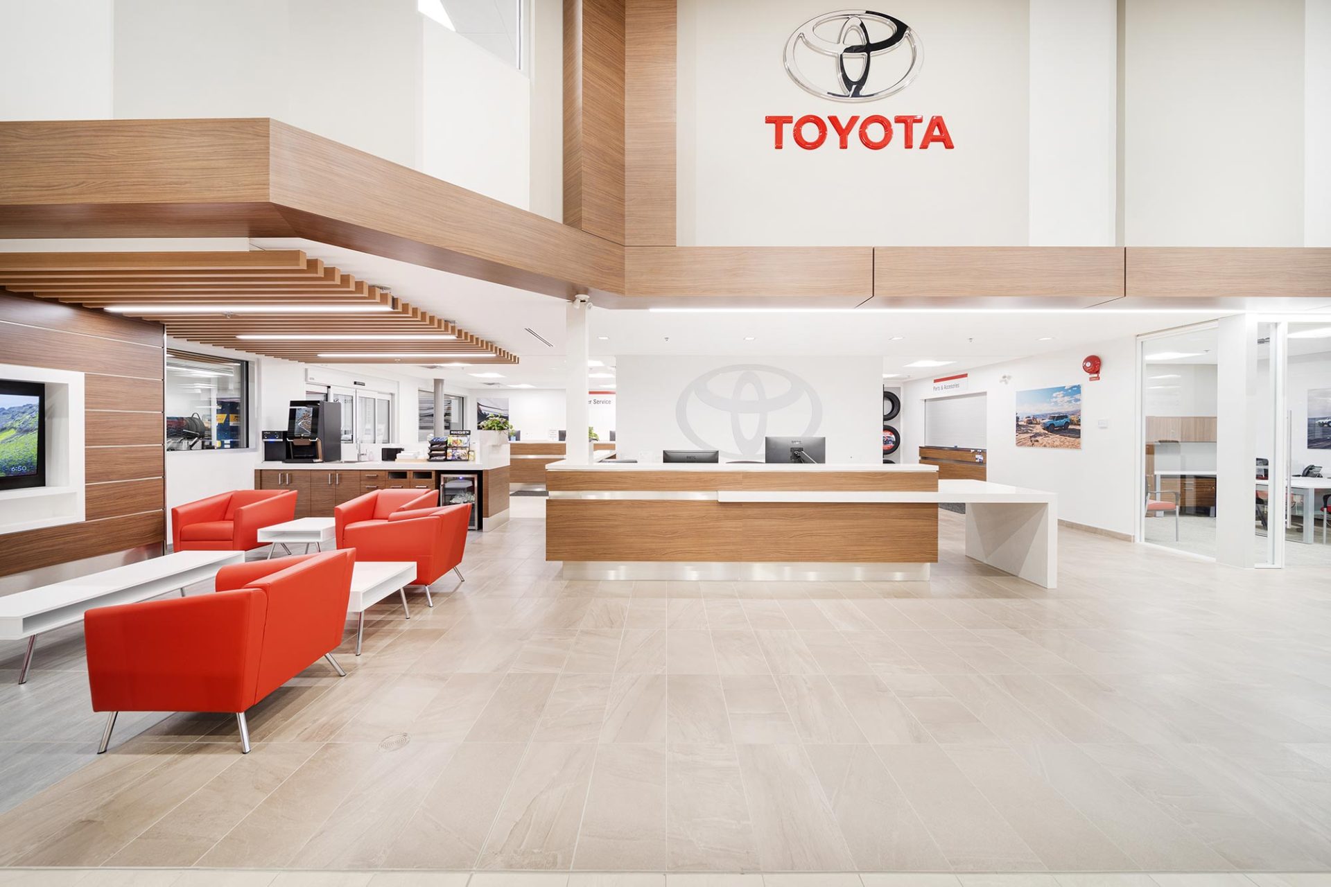 Jim Pattison Toyota Northshore Dealership, North Vancouver BC
